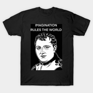 NAPOLEON quote .2 - ink portrait T-Shirt